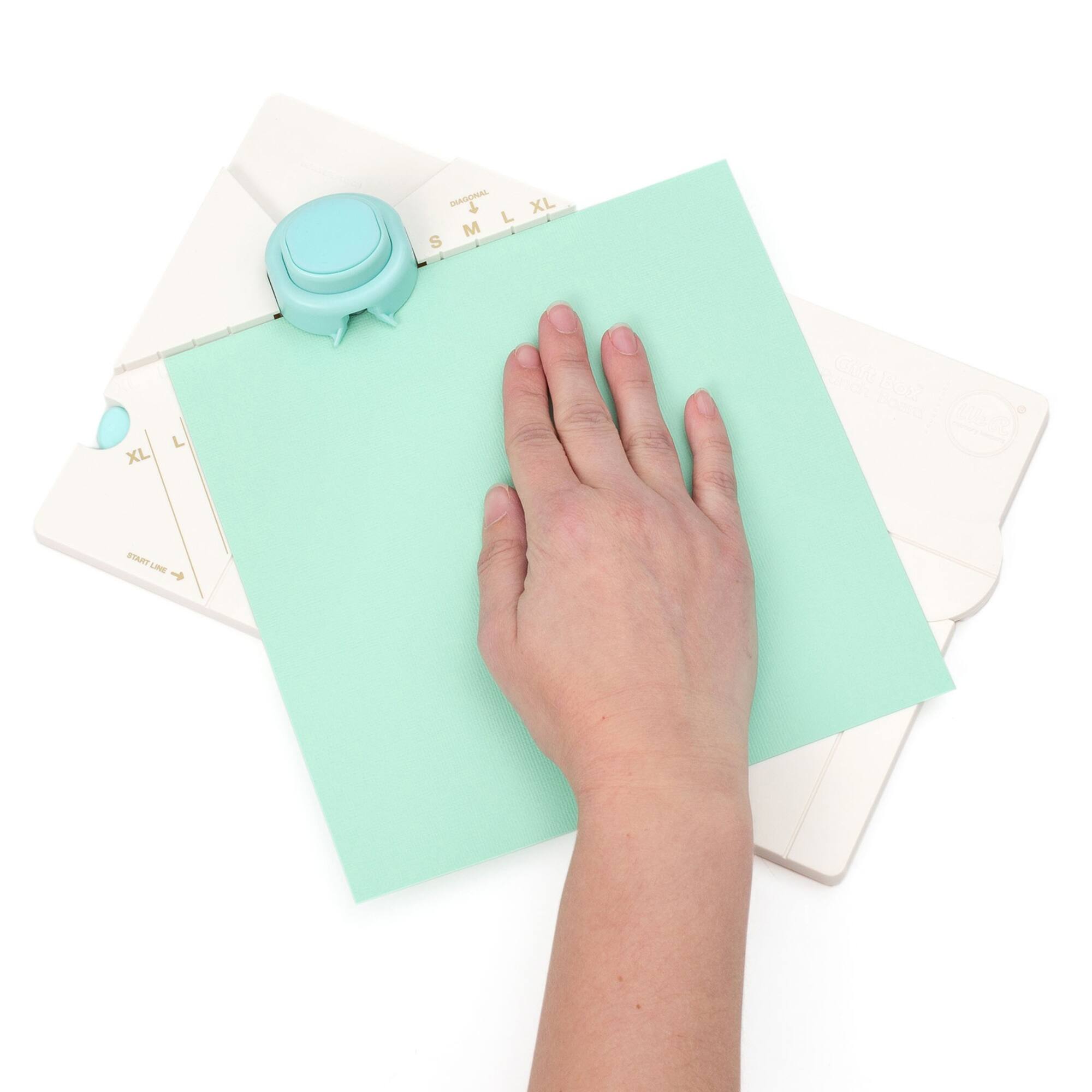 We R Memory Keepers Gift Box Punch Board